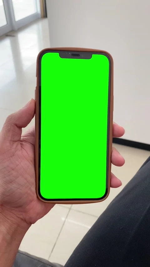 Green screen smartphone, mobile phone, touch screen smartphone Stock Footage 238408636