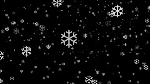 Green Screen Snow Falling. Chroma Key Green Screen Alpha Channel Stock Footage 312355139