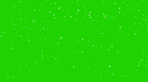 Green Screen Snow Stock Footage