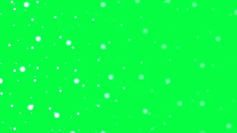 Green screen of snow rain Video stock 129681117