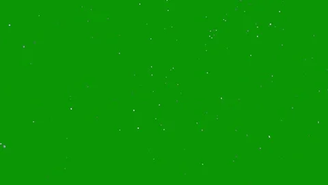 Green screen snow white background animated chromakey background creative layers Video stock 314064065