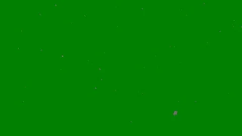 Green screen snow white background black falling from sky animated chromakey Stock Footage 314064342