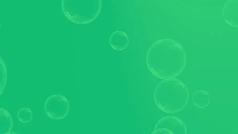 Green screen soap bubbles loop animation, water bubbles, transparent bubble,  Stock Footage 304357269