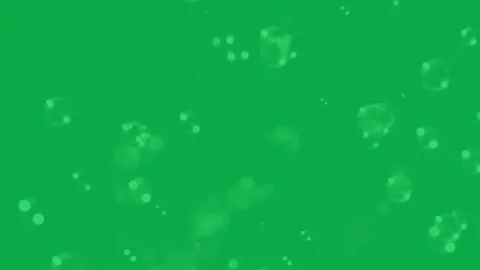 Green screen soap bubbles loop animation, water bubbles, transparent bubble,  Stock Footage 304357288