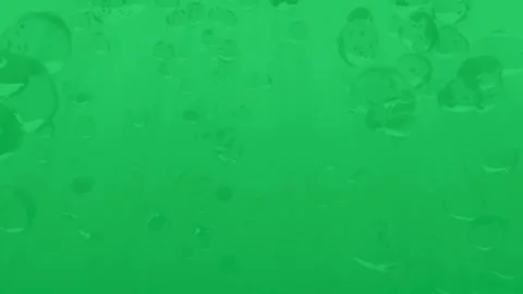 Green screen soap bubbles loop animation, water bubbles, transparent bubble,  Stock Footage 304357294