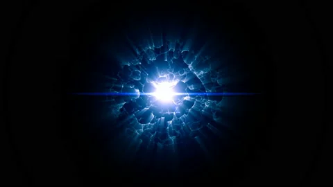 Green Screen Space Galaxy Black Hole Animation Video stock 130367895