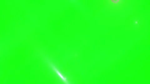 Green screen with sparkling heart particles Stock Footage 337450325