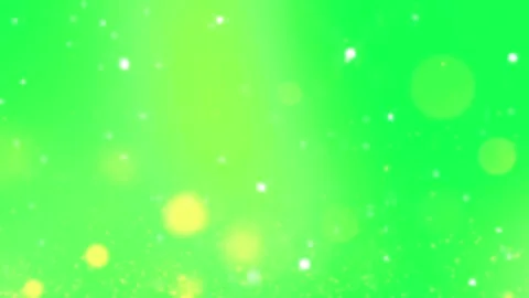 Green screen with sparkling particles Stock Footage 338237742