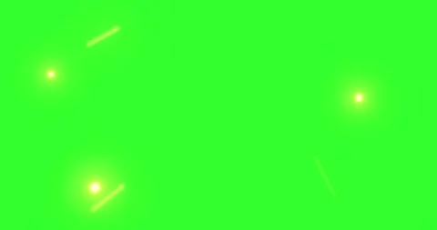 Green screen sparks 4K Video stock 298139271