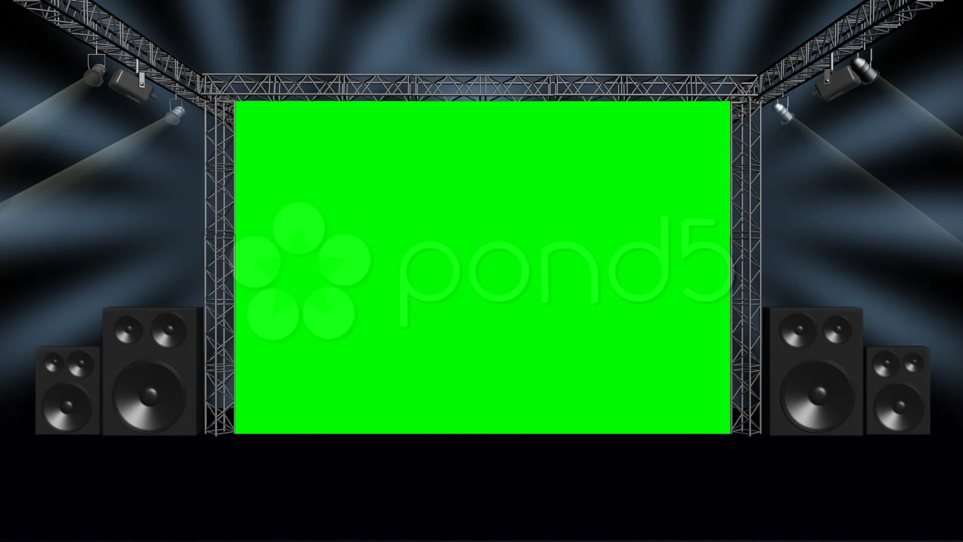 Green Screen Stage *loop* | Stock Video | Pond5