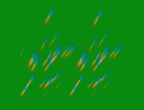 Green Screen Star Glitter Sparkle High-Quality Clip Stock Footage 304881986