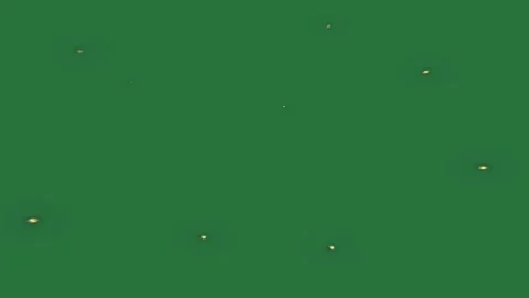 A green screen with star in the middle and lot of dots background white border Stock Footage 335682223