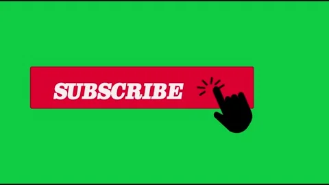 Green screen SUBSCRIBE Video stock 296011311