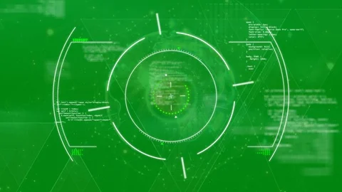 Green screen targeting system Video stock 106201296