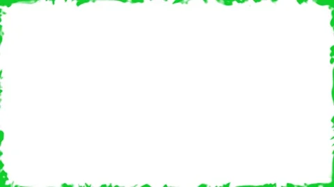 Green Screen Transition with White Textured Elements and Black Background Stock Footage 341665012