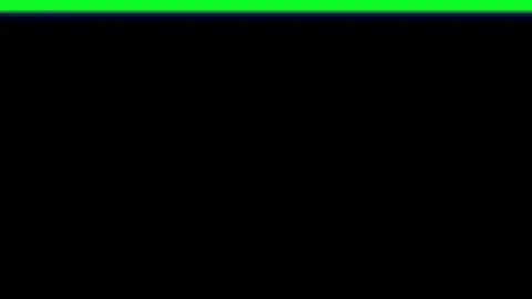 Green screen transitions to black with bottom up wipe Stock-Footage 331767858