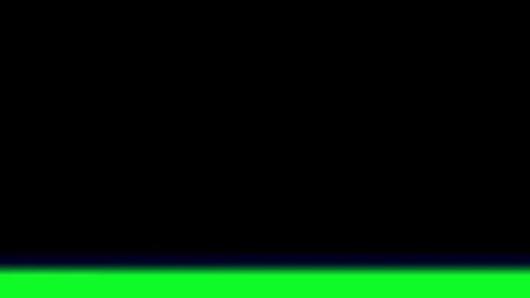 Green screen transitions to black with top down wipe Video stock 331767854