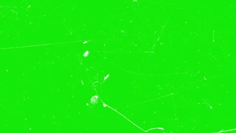 Green Screen TV with Scratch Effect and Vintage Damage Stock Footage 316845981