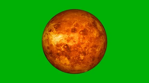 Green screen Venus planet Stock Footage 151359966