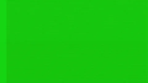 Green screen with VHS interference. Chromakey VHS background. VHS noise texture Stock Footage 267880187