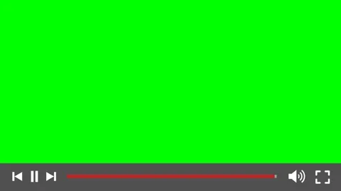 Green Screen Video Player Interface Stock Footage 317693212