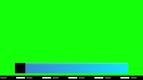 Green Screen Video Timeline Interface Animation Stock Footage 344028791