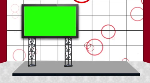 Green Screen Virtual set 001 스톡 동영상 64484311