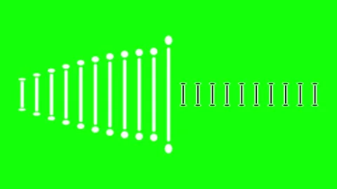 Green Screen Visual Element Green Screen White Wave Stock-Footage 343929153