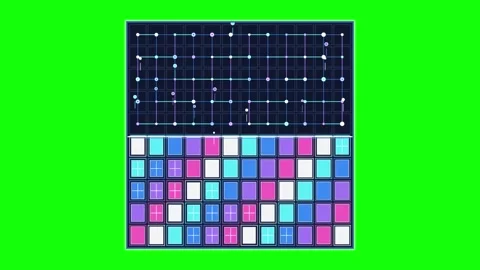 Green Screen Visual Element Solar Motion Video stock 343929134