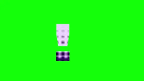 A green screen with white arrow on it and black cube pattern animated 動画素材 346144527