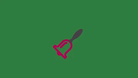 A green screen with white background and red heart on it animated chromakey Видео 335064002
