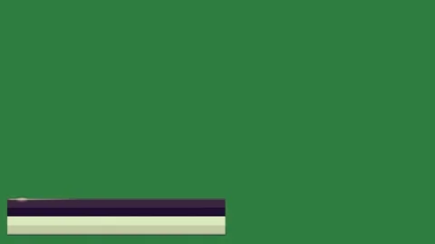 A green screen with white background and circle on it dots an arrow pointing Видео 335065310