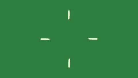 A green screen with white background and cross on it an image of animated Stock Footage 335065388