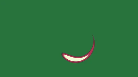 A green screen with white background and red arrow stripes border the letter c Video stock 335065463
