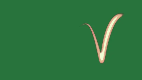 A green screen with white background and pink wave curved line border bird Видео 335065498