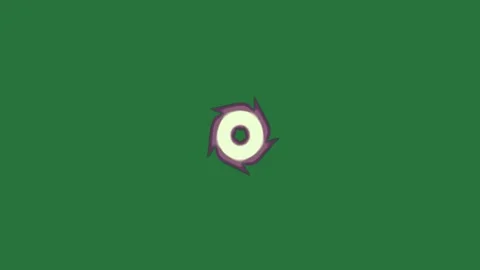 A green screen with white background and black logo an apple on border Видео 335065553