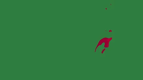 A green screen with white background and red horse on it map of new zealand Видео 335065805