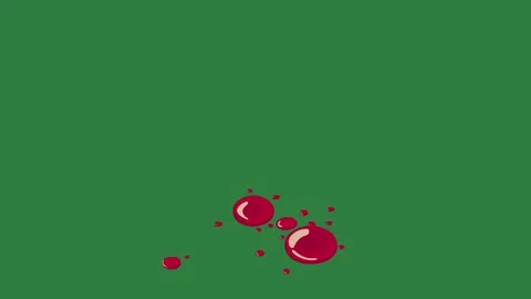 A green screen with white background and red line in the middle circles on it Видео 335065856