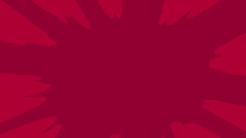 A green screen with white background and red burst triangle flower on an image Видео 335066282