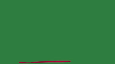 A green screen with white background and red substance on it line animated Видео 335066698