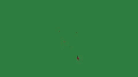 A green screen with white background and red line on it an image of lightning Video stock 335067313