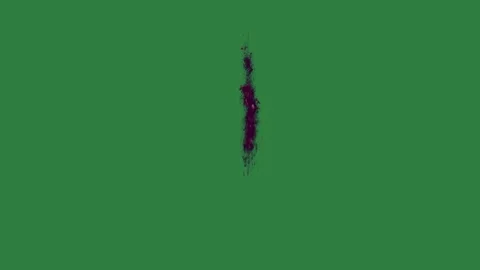 A green screen with white background and hole in the middle an image of Video stock 335067613