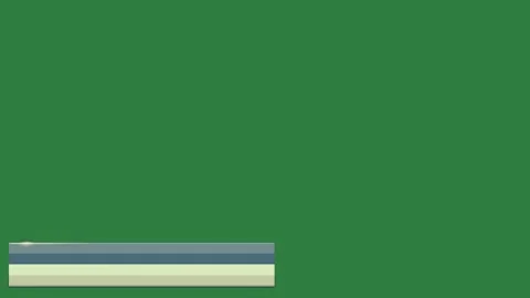 A green screen with white background and dot on it dots an arrow pointing to Stock Footage 335068113