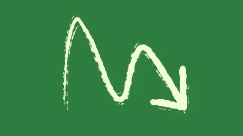 A green screen with white background and the letter on it m logo animated Видео 335087509