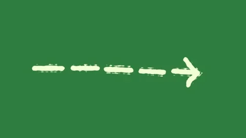 A green screen with white background and logo on it text arrow animated Video stock 335087526