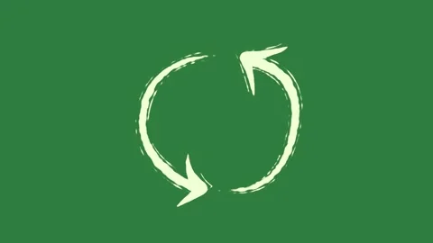 A green screen with white background and the letter c on it o q in animated Видео 335087597