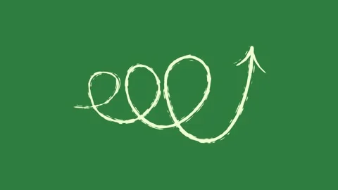 A green screen with white background and the letter q on it wallpaper two Video stock 335087811