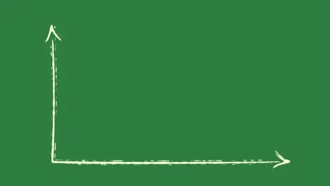A green screen with white background and outline on it arrow animated Video stock 335087842