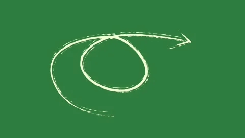 A green screen with white background and circle on the letter o it animated Video stock 335088149