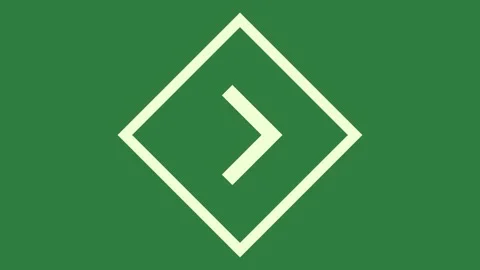 A green screen with white background and diamond logo on animated chromakey Видео 335089395